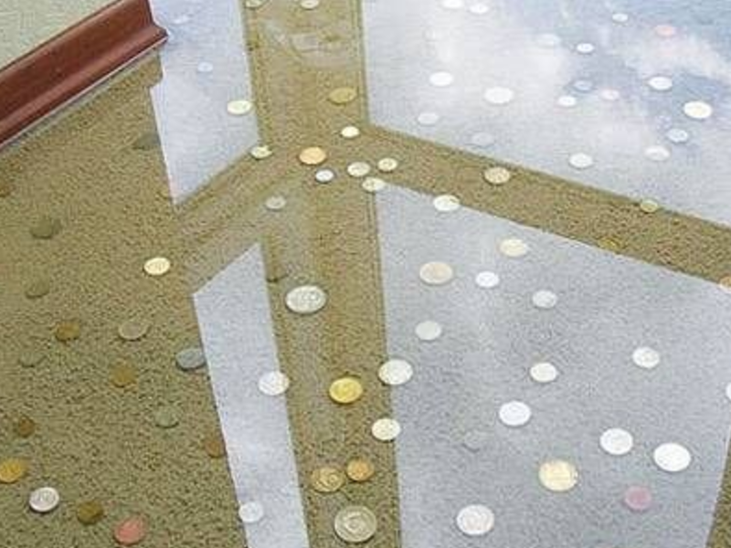 Piso Resina Epoxy Monedas Guadalajara
