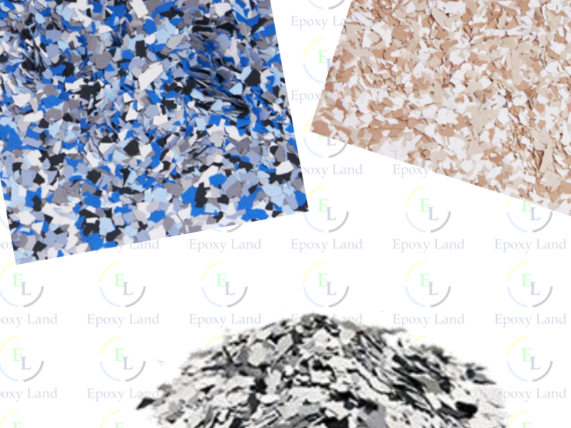 Flakes decorativo Epoxy México