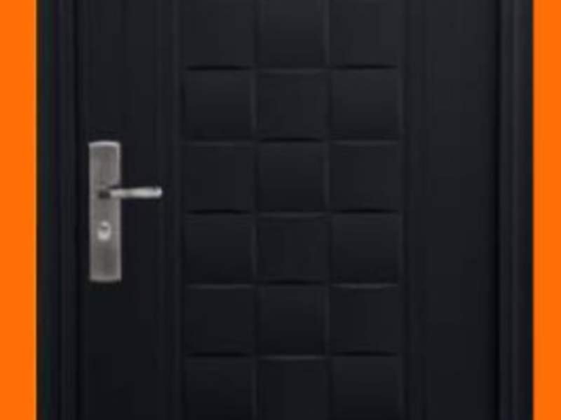 Puerta modelo toledo negra Guadalupe
