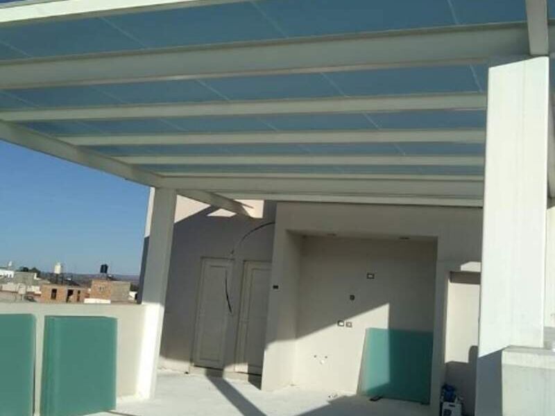 Techo de aluminio Capilla de Guadalupe