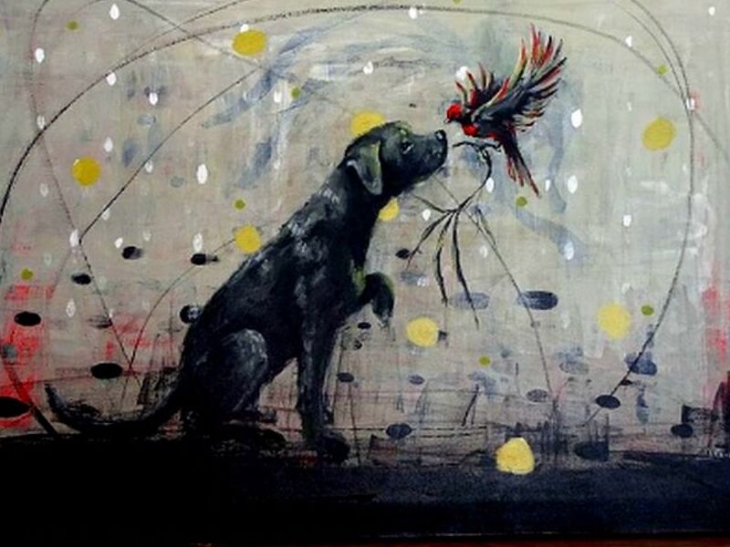 Cuadro Perro Oaxaca