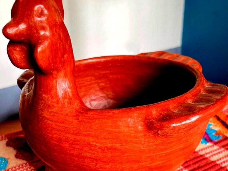 Adorno barro rojo