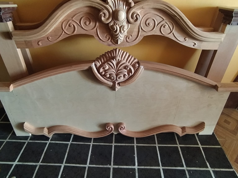 Cama tallada Guadalajara