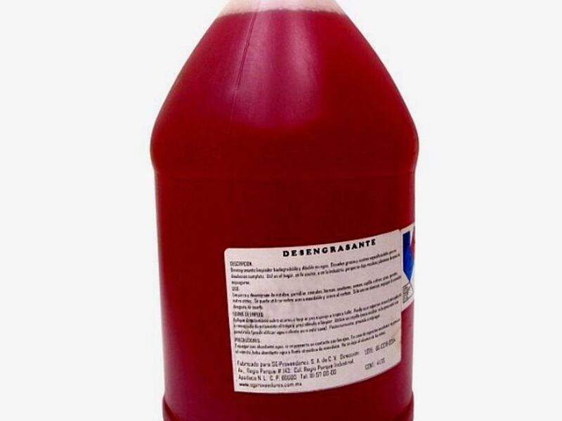 Liquido desengrasante México