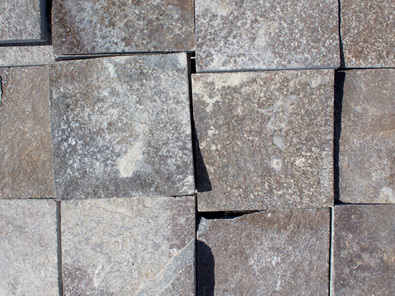 Porfido Cubo Corte Disco Gris Guadalajara