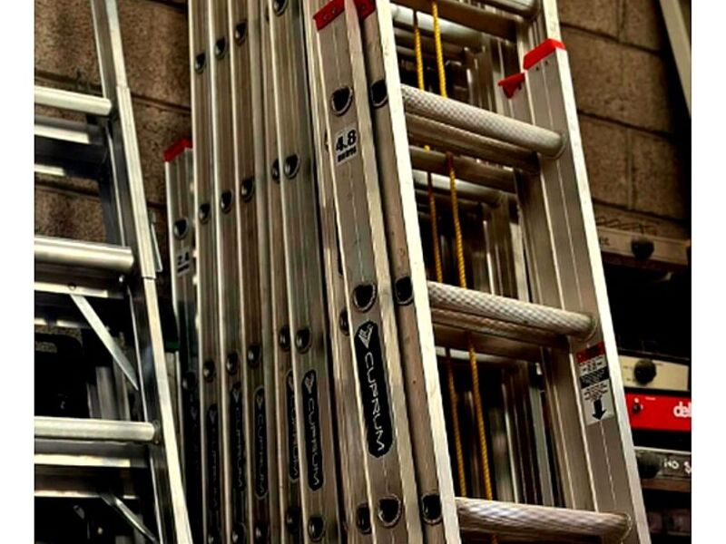 Escalera de aluminio Tlapiltepec