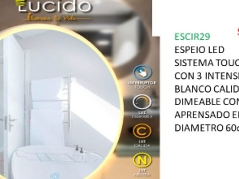 Espejo led scir29