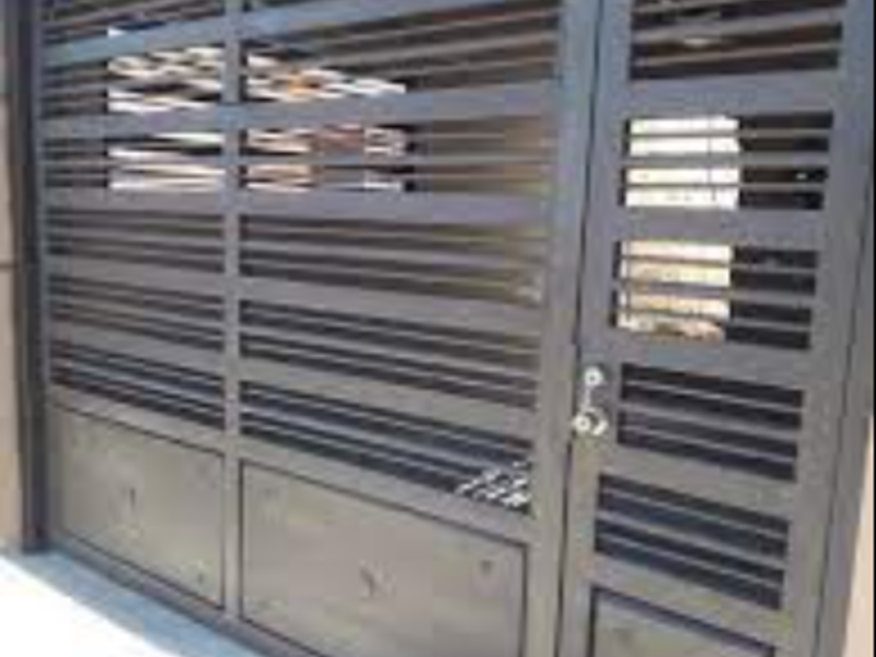 Puertas herrería eléctricas Cócorit