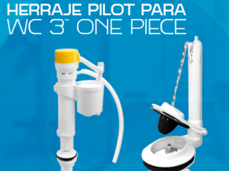 Herraje Pilot WC 3'' Oaxaca de Juárez