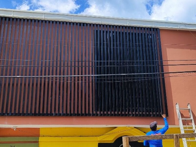 Louver fijo decorativo Petalcingo