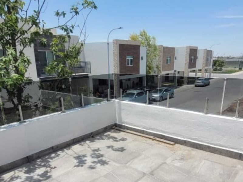 Barandal cristal templado Durango