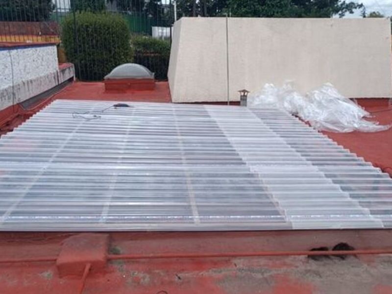 Techo láminas transparentes México