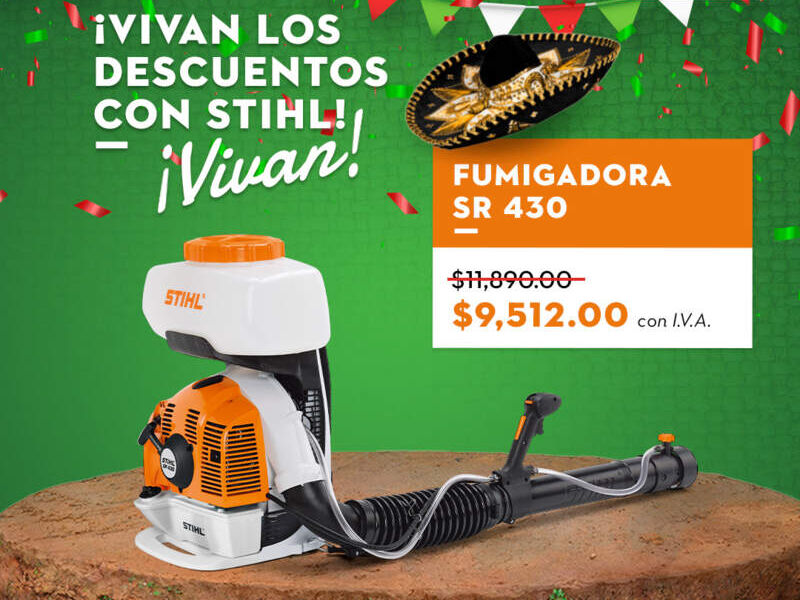 Fumigadora SR420 Sinaloa