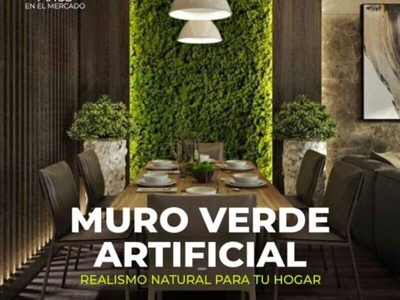 Muro Verde artificial México 