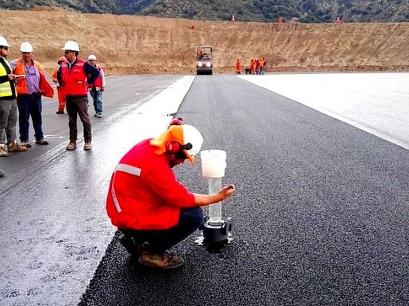Control de calidad mezcla asfáltica Zacatecas