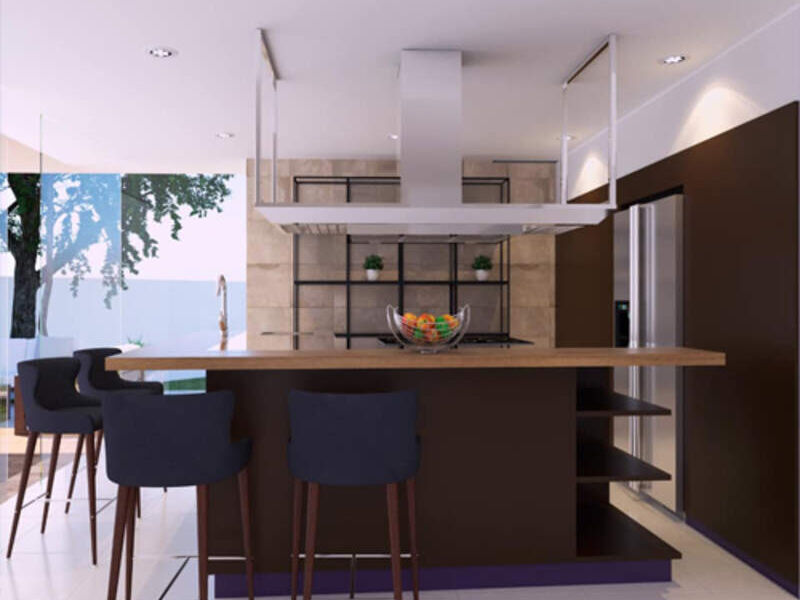 DISEÑO INTERIOR COCINA TUXTLA