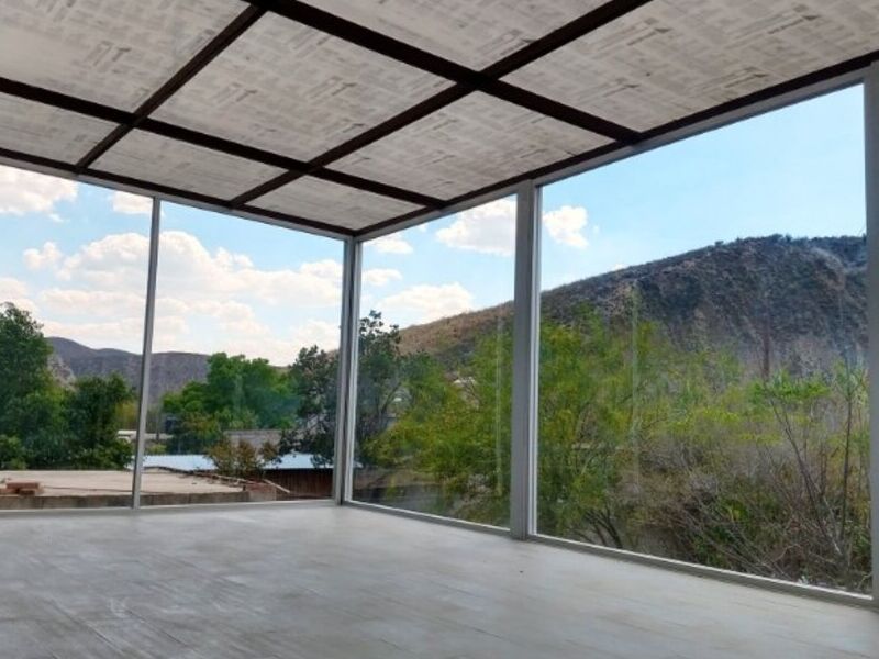Terraza con cristal templado Querétaro