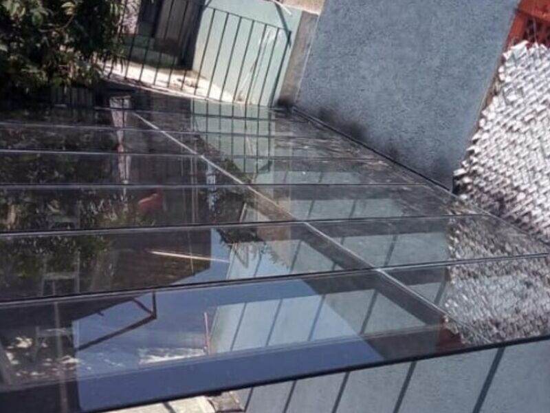 Domo de cristal claro templado México