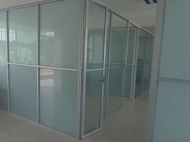 Divisiones de aluminio para oficina México