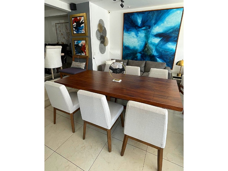 mesa de comedor de madera Cuernavaca CASA MARANDA