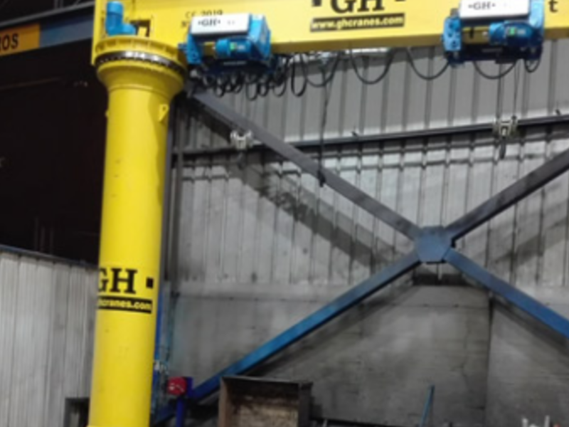 Grúa Pluma Industrial Pesada México