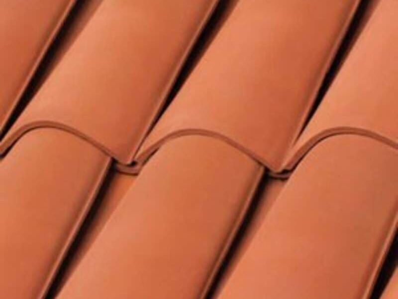 Teja casa grande terracota México 