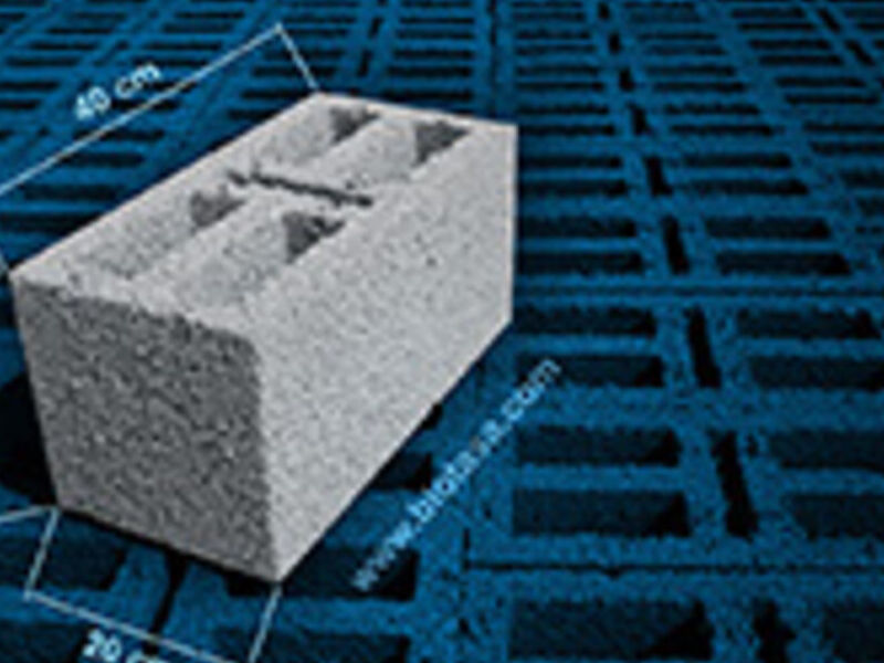 Block hueco 20x20x40cm México