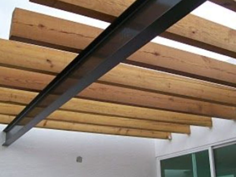 Techos sobre columna Acajete