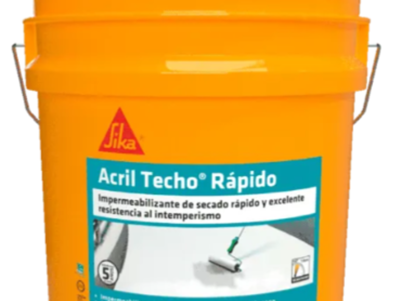 Acril Techo Rapido Cubeta 19 L Tijuana