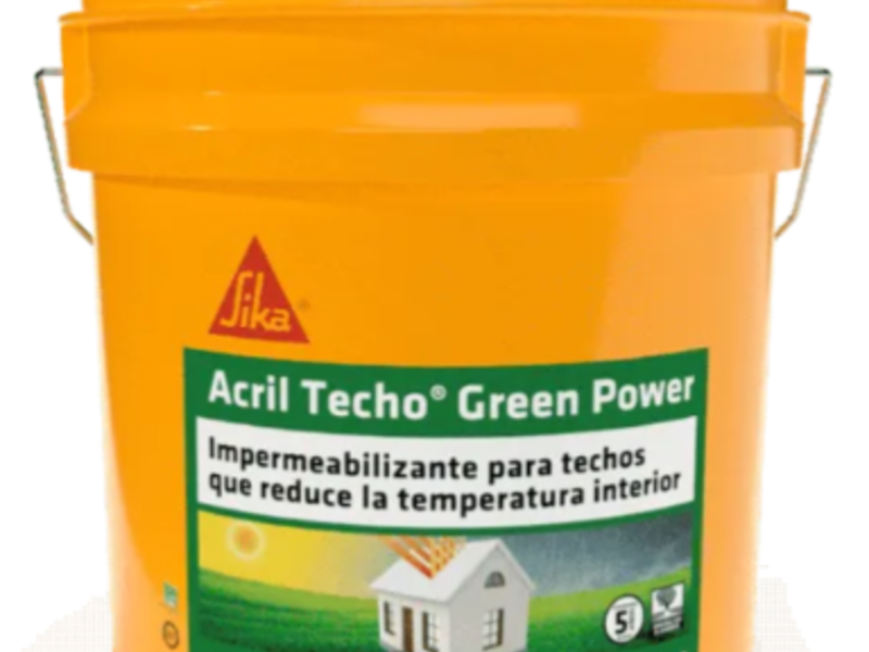 Acril Techo Green Power Cubeta 19 L Tijuana