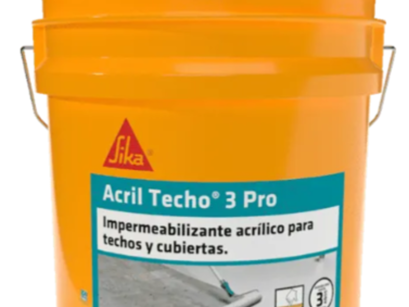 Acril Techo 3 Pro Cubeta 18L Tijuana
