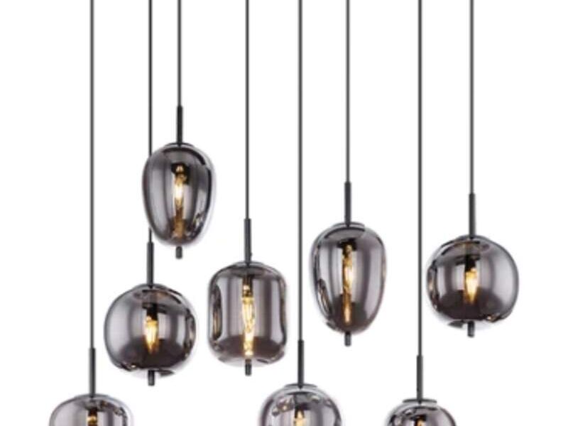 Lámpara colgante metal Villahermosa