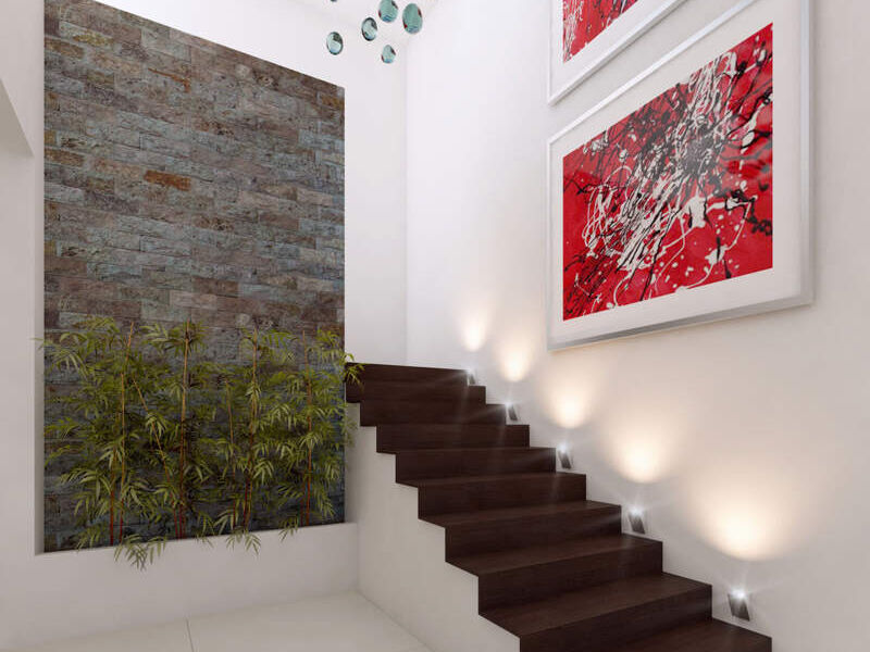 Diseño Escalera Madera México