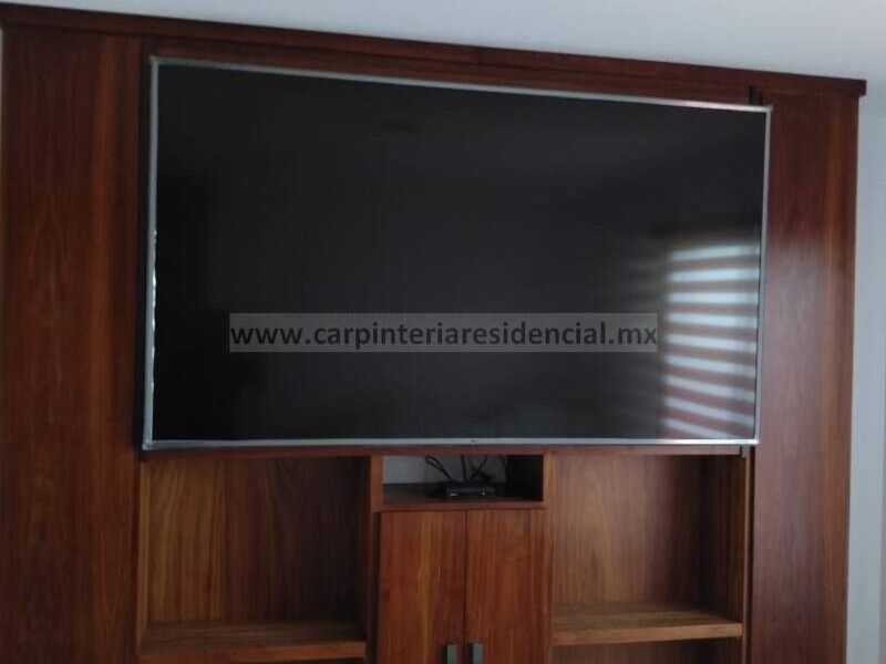 Diseño Estantería televisión Madera México 