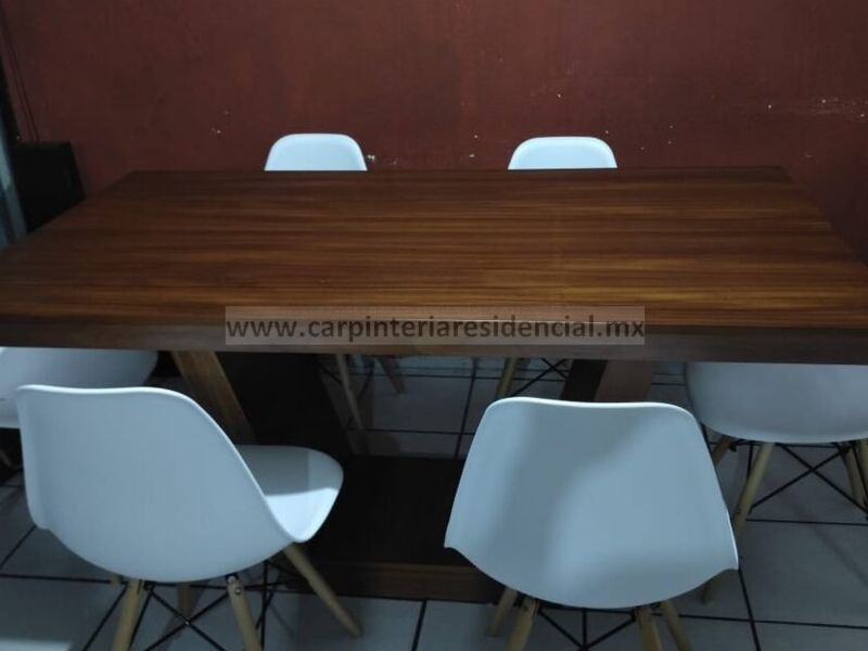 Diseño comedor madera México
