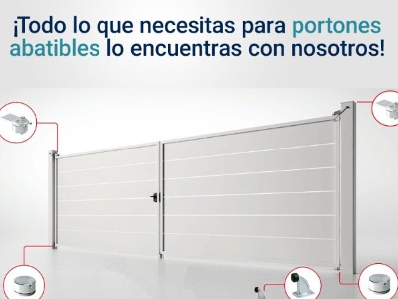 Portón abatible Xicohtzinco