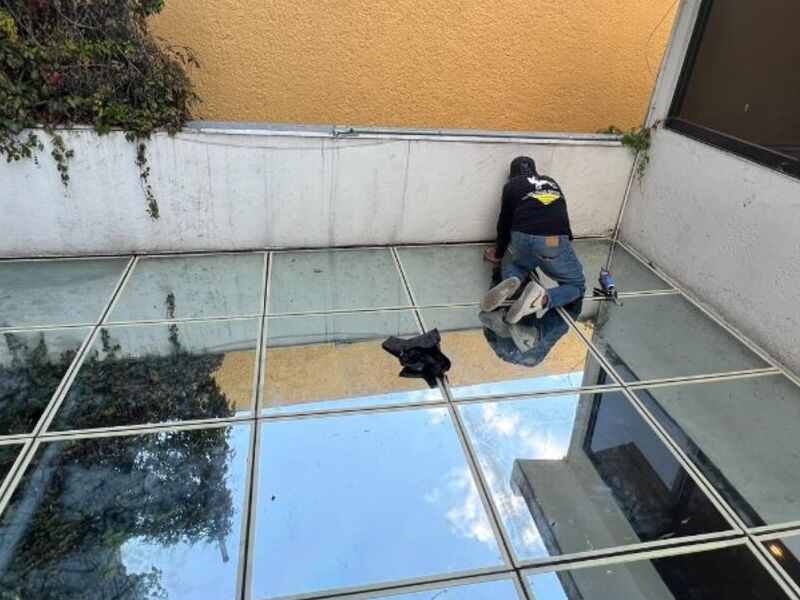 Sellado de Domo de cristal Ecatepec