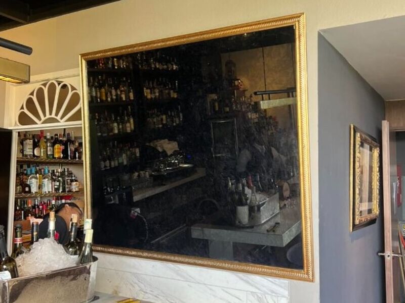 Espejo grisestilo antiguo México