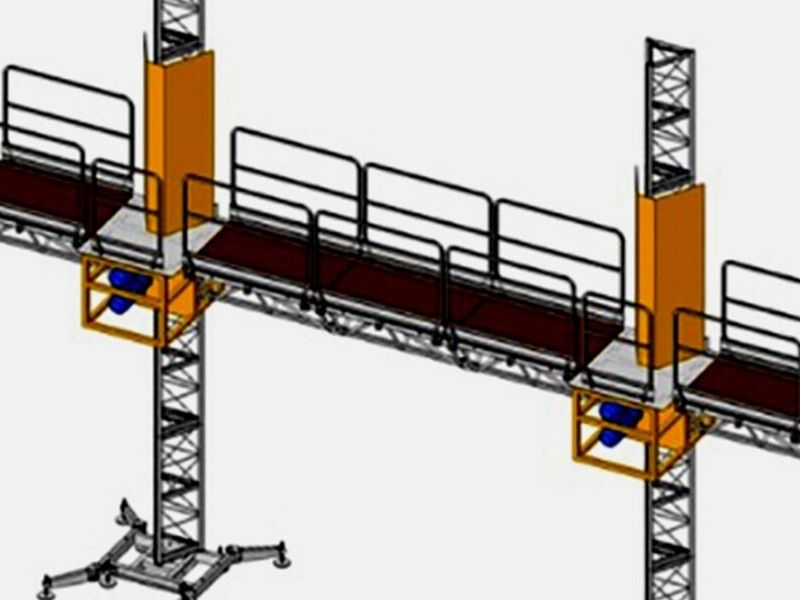 Andamio plataforma autoelevadora Tehuacán