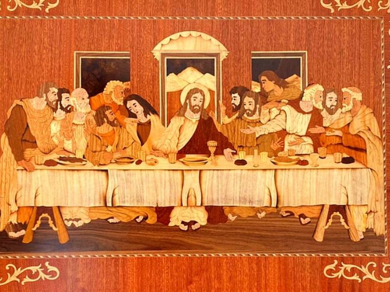 Cuadro Ultima Cena León