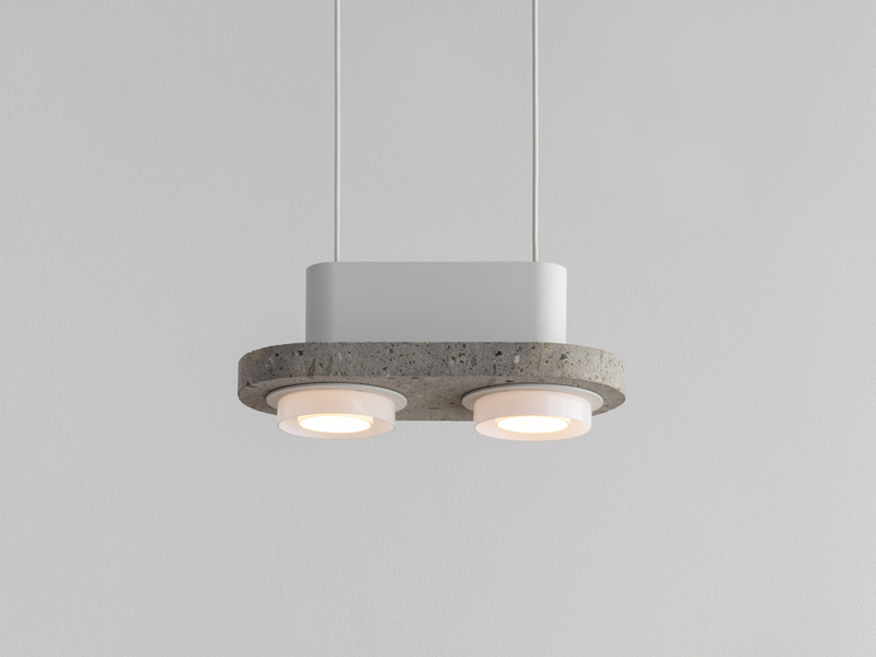 Ambra double pendant white México