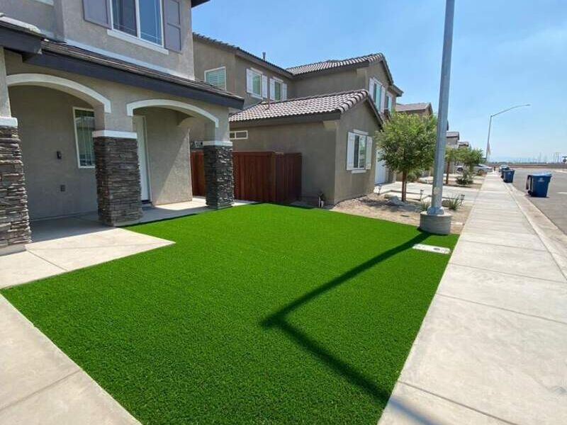 instalacion pasto sintetico Mexicali