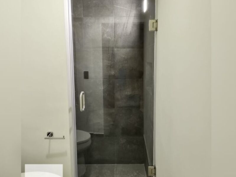 Puerta para baño en cristal Atizapán