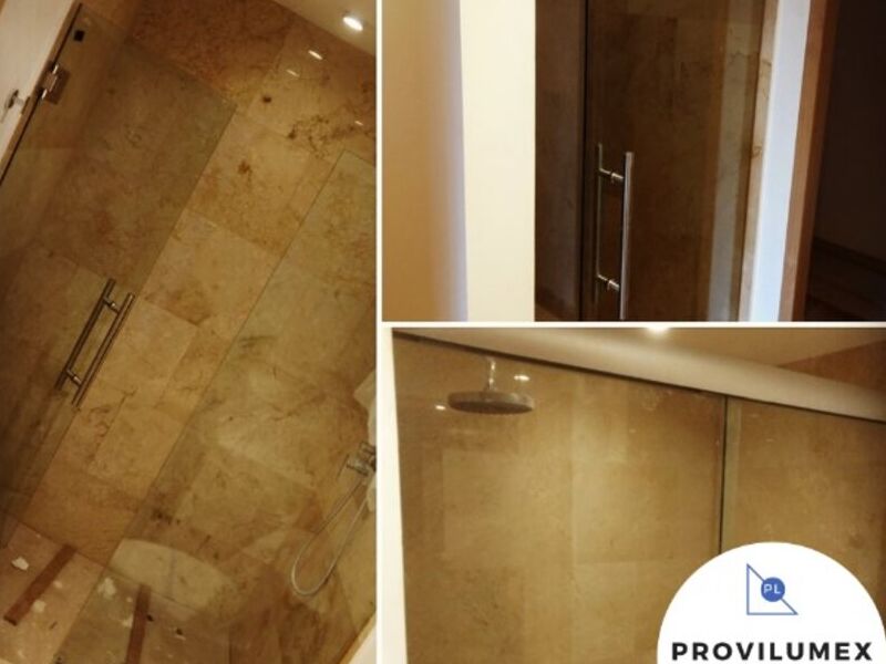 Puerta de cristal para baño Atizapán