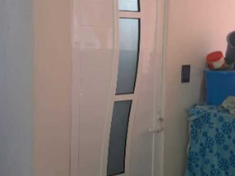Puerta de aluminio sencilla Temamatla