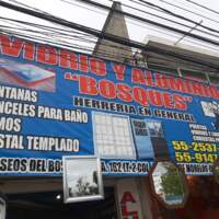 Vidrio y aluminio Bosques