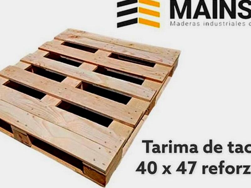 Tarima Tacon 40x47 Reforzada Sinaloa