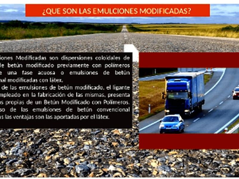 Emulsiones Asfálticas Convencionales 