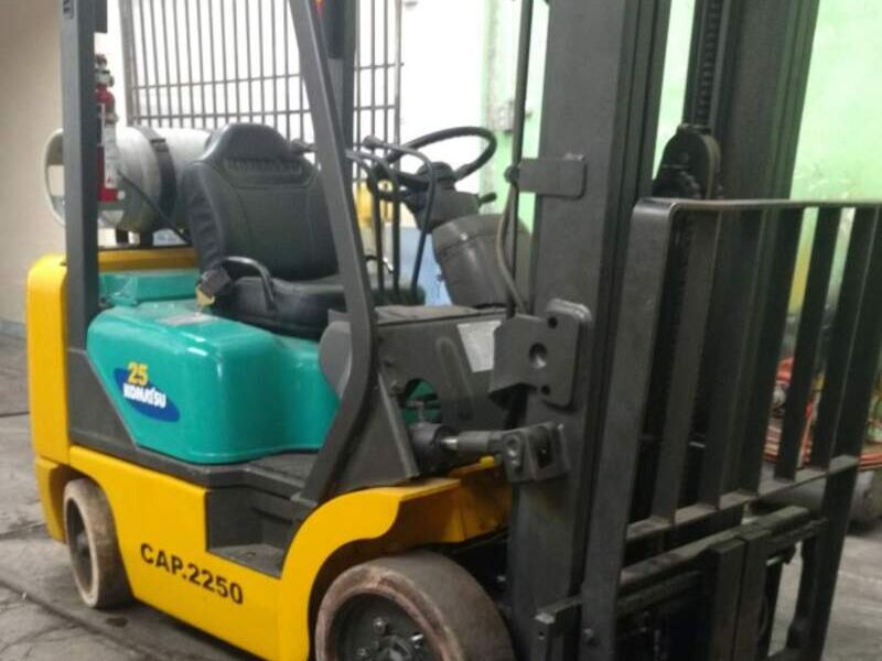 Montacarga combustión Komatsu México 