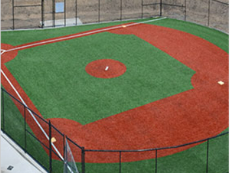 Césped cancha Béisbol
